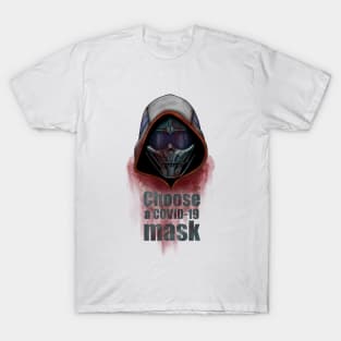 Choose a COVID-19 mask T-Shirt